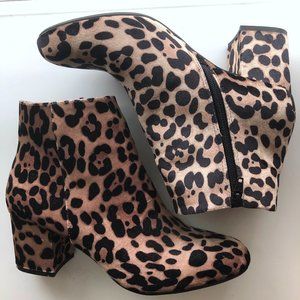Cheetah Print Boots
